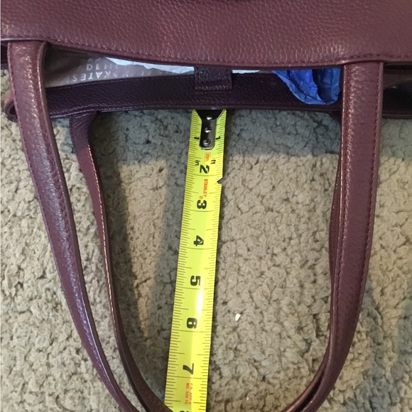 Vintage Kate Spade Suede Cowhide Leather Shoulder Bag - Picture 15 of 16